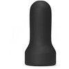 All Black All Juodas Loop Model 2 Intimate Machine - 17 cm, Phthalate-Free, Juodas