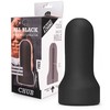 All Black All Juodas Loop Model 2 Intimate Machine - 17 cm, Phthalate-Free, Juodas
