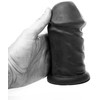 All Black All Juodas Intimate Machine Daddy Model 17 cm, Phthalate-Free, Juodas