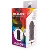 All Black All Juodas Intimate Machine Daddy Model 17 cm, Phthalate-Free, Juodas