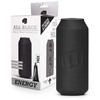 All Black All Juodas Energy Intimate Device Juodas 17 cm Ergonomic Grip