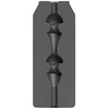 All Black All Juodas Energy Intimate Device Juodas 17 cm Ergonomic Grip