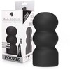 All Black All Juodas Pookie Intimate Machine 17cm, Artistic Design, Juodas