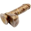 Darkmuscle Dildo realistinis varpos sėklidės siurbtukas 19 cm