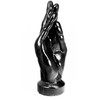 Hung System Hello Hand-Shaped Plug 23.7 cm x 9 cm Suction Base Juodas