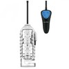 XR Brands Mini Handheld Intimate Machine Juodas - 3 Speed, Vibrating, Portable