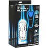 XR Brands Mini Handheld Intimate Machine Juodas - 3 Speed, Vibrating, Portable