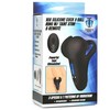 XR Brands Silicone Intimate Ring with Remote Control, Juodas