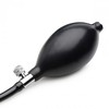 XR Brands Ass-Pand Large Inflatable Silicone Plug Juodas 15 cm