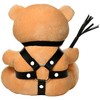 Xr Brands Oranžinis Master Series Burnt Oranžinis Bondage Bear Plush Toy 23cm