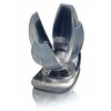 XR Brands Master Series Clear Expanding Dilator 4.5" Adjustable Plug
