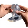 XR Brands Master Series Clear Expanding Dilator 4.5" Adjustable Plug