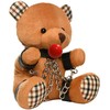 Xr Brands Oranžinis Master Series Bondage Bear Burnt Oranžinis - Plush Collectible 23cm