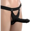 Xr Brands Master Series Hollow Silicone Strap-On Harness Light 10.1'' Adjustable