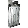Xr Brands Reign Adjustable Tweezer-Style Nipple Clamps with Chain - Juodas Finish