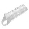 XR Brands Master Series Clear Enhancement Sleeve TPR 11.4cm