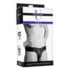 Xr Brands Strap U Domina Wide Belt Adjustable Harness Juodas iki 60" Waist