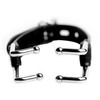 XR Brands Master Series Adjustable Mouth Spreader Juodas 12.5" Strap