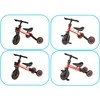Trike Fix Mini krosinis triratukas 3in1 su pedalais, raudonas