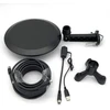 Kambarinė /Lauko TV antena HD-119 su stiprintuvu, DVB-T2, vidaus/lauko, 10 m