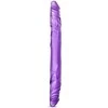 Blush B JŪSŲ 14 colių DVIGUBAS DILDO PURPURINE