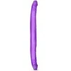 Blush B JŪSŲ 16 colių DVIGUBAS DILDO PURPURINE