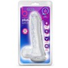 Blush B Yours Plus Ram 'n Jam Transparent Soft Model, Suction Cup, TPE