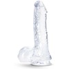 Blush B Yours Plus Ram 'n Jam Transparent Soft Model, Suction Cup, TPE