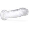 Blush B Yours Plus Thrill 'n Drill Transparent Intimate System TPE 18 cm