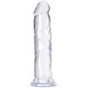 Blush B Yours Plus Thrill 'n Drill Transparent Intimate System TPE 18 cm