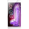 Blush Novelties "B Yours Sweet N Hard 1" Falo imitatorius su siurbtuku, violetinės spalvos, 18 cm