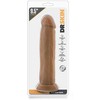 Blush Dr. Skin 9.5'' Mocha - Anatomical Model with Suction Base PVC