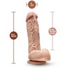 Dreamtoys DR. SKIN MR. D 8.5 INCH DILDO WITH BALLS BEIGE