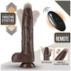 Blush DR. SKIN SILIKONINIS DR. MURPHY 8 colių STUMIAMAS DILDO ŠOKOLADO