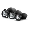 Blush LUXE BLING PLUGS MOKYMO RINKINYS SU BALTAIS BRILIANTINIAIS AKMENS