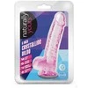 Dreamtoys Blush NATŪRALIAI JŪSŲ 6 colių KRISTALINĖ DILDO ROŽĖ