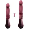 TEMPTASIA TRIXIE stumpiantis dildo vyno spalvos