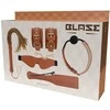 Dreamtoys BLAZE ELITE BDSM RINKINYS KONJAKO SPALVOS VEGANIŠKA ODA