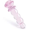 Dreamtoys GLAZŪRUOTO STIKLO ROŽIŲ PUMPURŲ FORMOS KIŠTUKAS SU KAROLIUKAIS