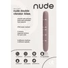 Dreamtoys NUDE AILEE Dvigubas vibratorius - kelioninis dydis