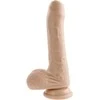 Dreamtoys EVOLVED PEEK A BOO VIBRUOJANTIS DILDO 8 COLIAI ŠVIESUS