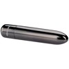 Evolved Real Simple Mini Bullet Vibrator Juodas Chrome USB Rechargeable
