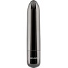 Evolved Real Simple Mini Bullet Vibrator Juodas Chrome USB Rechargeable