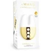 LE WAND DOUBLE VIBE Baltas AUKSO