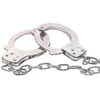 Nmc CHROME HANDCUFFS METAL HANDCUFFS W. KEY