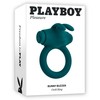 Evolved Playboy Pleasure – Bunny Buzzer Cockring – žalsvai mėlyna