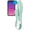 Satisfyer Air Pump Bunny 5+ vibratorius su siurbliu Mint