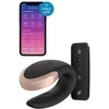 „Satisfyer“ „SATISFIER DOUBLE LOVE CONNECT“ programėlė Juodas