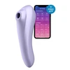 „SATISFYER DUAL PLASURE CONNECT“ PROGRAMINĖ ĮRANGA, MAUVE SPALVOS