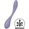 Satisfyer G-Spot Flex 5+ Lilac G taško vibratorius